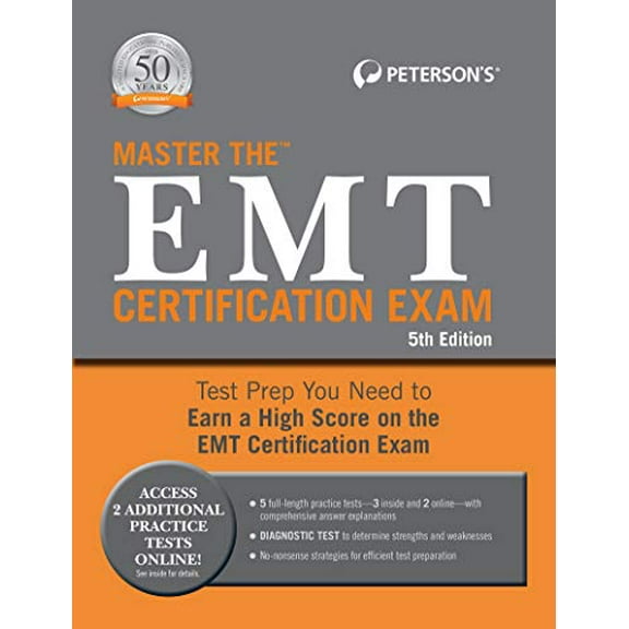 Pre-Owned Master the EMT Certification Exam Paperback
