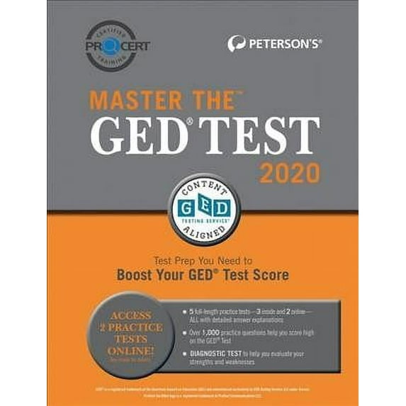 Pre-Owned Master the GED Test (Paperback) 0768943698 9780768943696