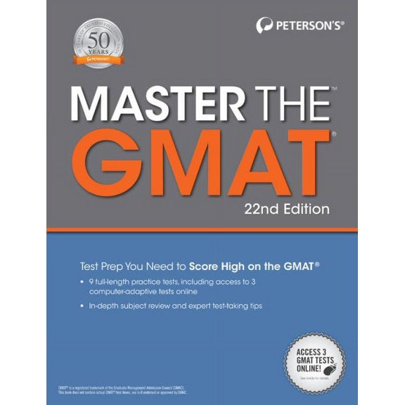 Pre-Owned Peterson's Master the GMAT: Master the Gmat, 22nd Edition (Paperback)