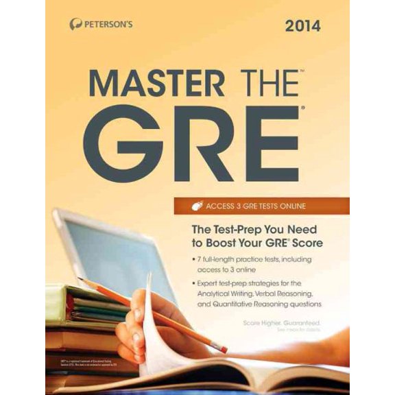 Pre-Owned PETERSONS 2014 MASTER THE GRE (Paperback) 0768937485 9780768937480