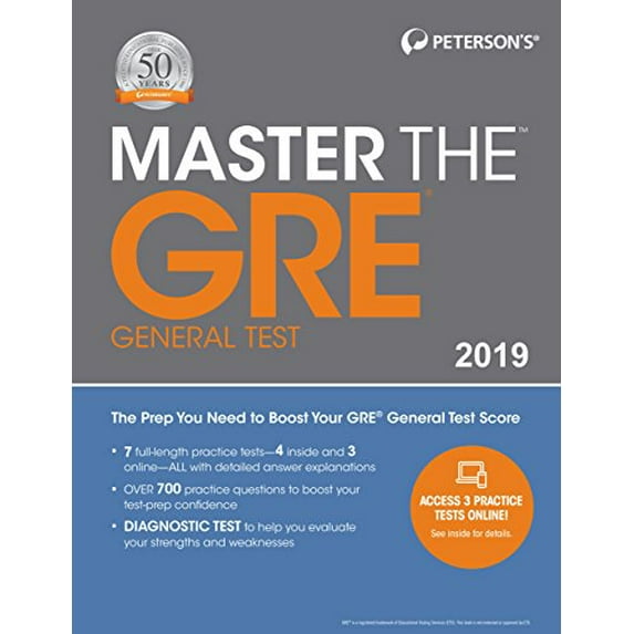 Pre-Owned Master the GRE 2019 Paperback