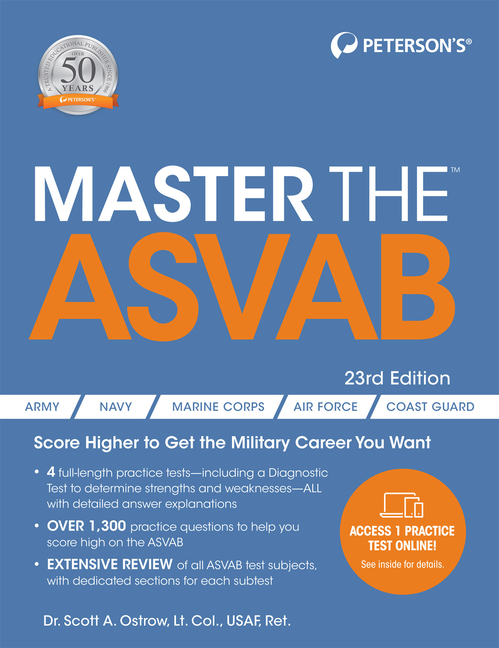 Master the: Master the ASVAB (Paperback) - image 1 of 1