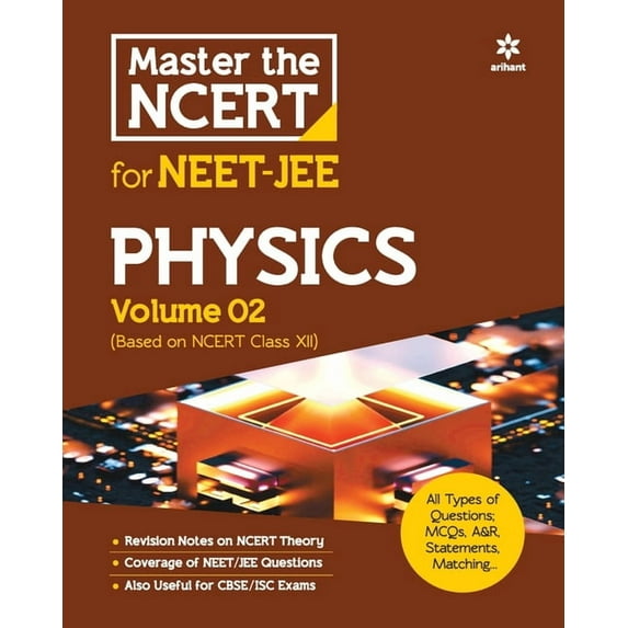 Master the NCERT for NEET and JEE Physics Vol 2, (Paperback)