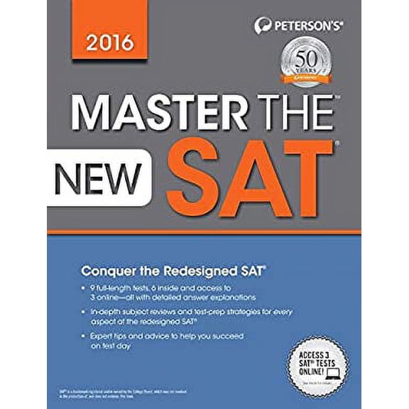 Pre-Owned Master the New SAT 2016 (Paperback) 0768939860 9780768939866