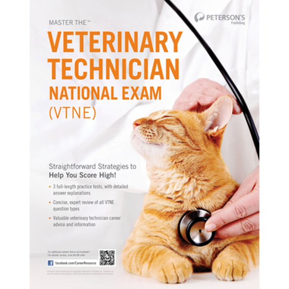 Pre-Owned Peterson's Master the Veterinary Te Master the Veterinary Technician National Exam (Vtne), (Paperback)