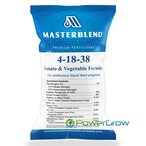 MasterBlend 4-18-38 Fertilizer (1 Pound Bag)