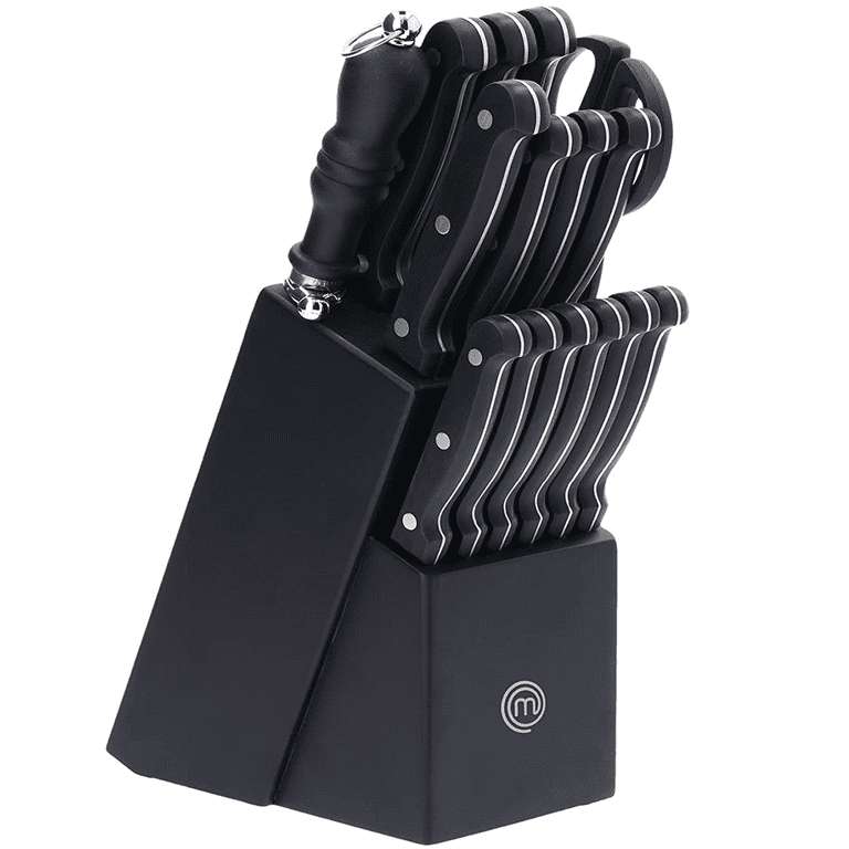 MasterChef 15 Piece Knife Set Plus Knife Block Walmart