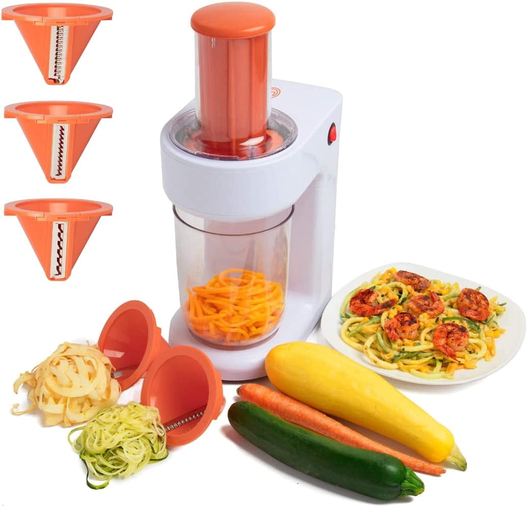 Buy 3-in-1 Wolfgang Puck Electric Spiralizer With 3 Blades by