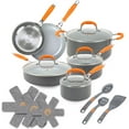 MasterChef MC3011 16 Piece Cookware Set with Kitchen Tools, Stainless