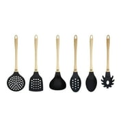 MasterChef Set of 6 Kitchen Utensils, Non Stick Heat Resistant Tools