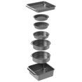 MasterClass Smart Space Bakeware Set 7Piece Non Stick and Stackable