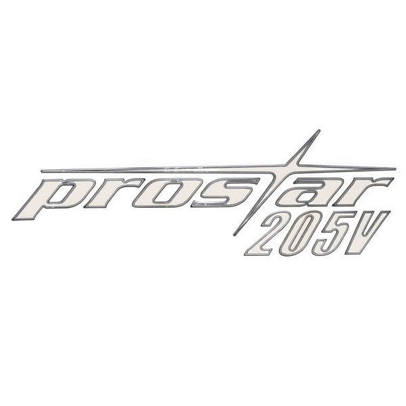 MasterCraft Boat 758420 | ProStar 205V Raised Emblem Decal / Sticker