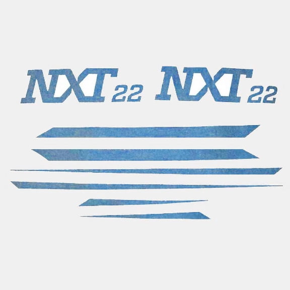 MasterCraft Boat Brand Decals 7501605 | NXT22 Jetstream Blue (8 PC)