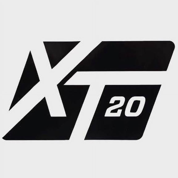 MasterCraft Boat Decal 755013B | XT20 Black Vinyl Sticker