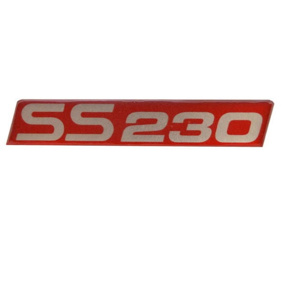 MasterCraft Boat Decal 759619 | 08 SS 230 Red Silver Vinyl 7 1/2 Inch