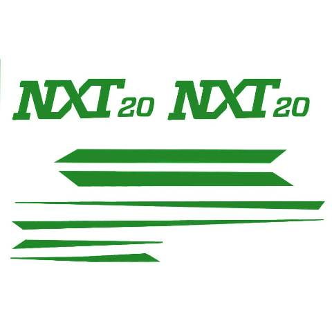 MasterCraft Boat Decal Stickers 7501838A | NXT20 Green (Set of 8)