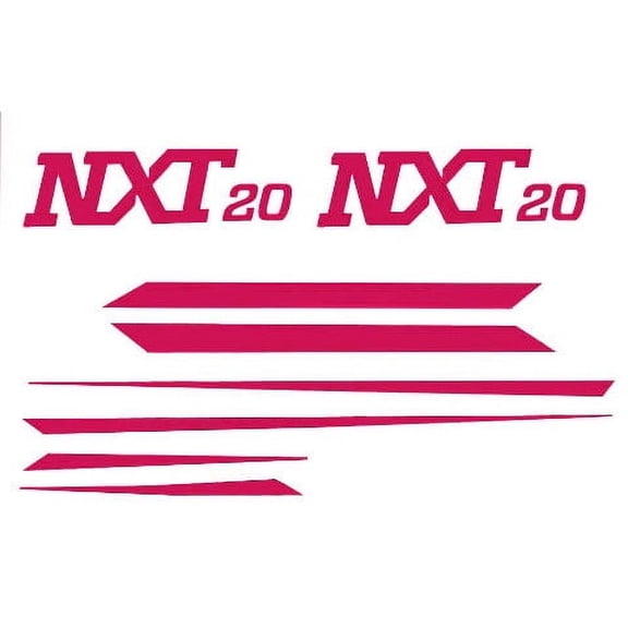 MasterCraft Boat Decal Stickers 750190 | NXT20 Fuchsia (8PC)