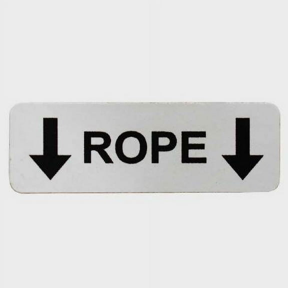 MasterCraft Boat Label Decal 750512 | Rope Down Sticker