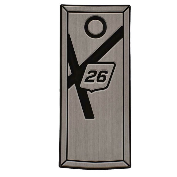 MasterCraft Boat Non-Skid 553794 | X26 Walkover Hatch Step Gray 2016