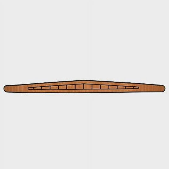 MasterCraft Boat Non-Skid Mat 553577 | Transom 38 1/2 x 3 1/8 Inch Mocha