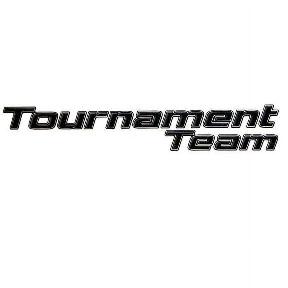 MasterCraft Boat Raised Decal 751919 | Tournament Team 29 3/4 Inch