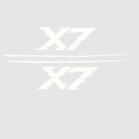 MasterCraft Boat Raised Decals 7506014K | X-7 Glacier White (Kit)