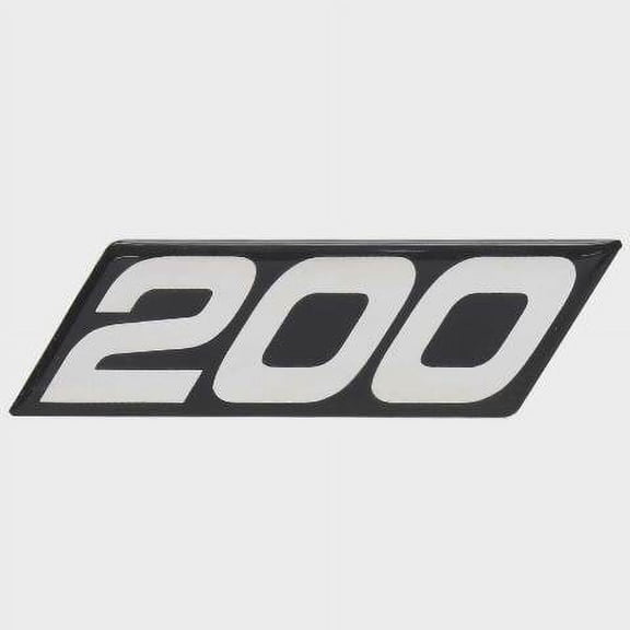 MasterCraft Boat Raised Emblem Decal 750130 | 200 Designator Sticker