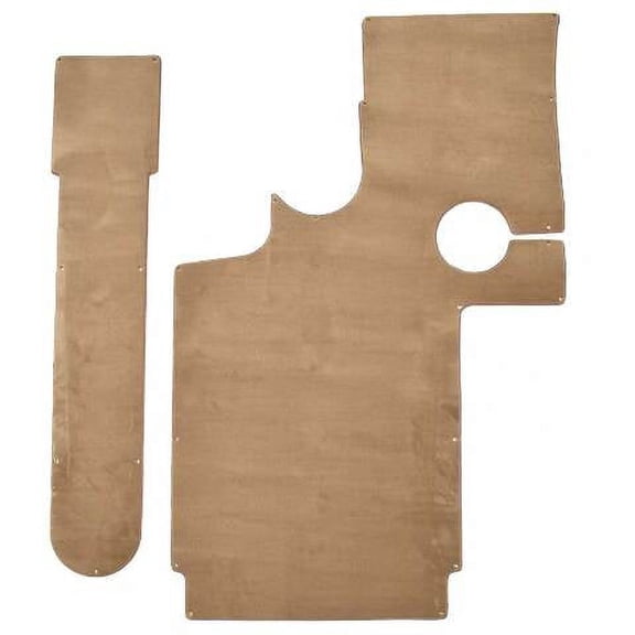 MasterCraft Boat Snap In Cockpit Carpet 701190 | XT21 Beige (Set of 2)