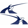 thumbnail image 1 of MasterCraft X2 Boat Decals 7501534 | 2013 Slider Navy Blue (Set of 2), 1 of 3