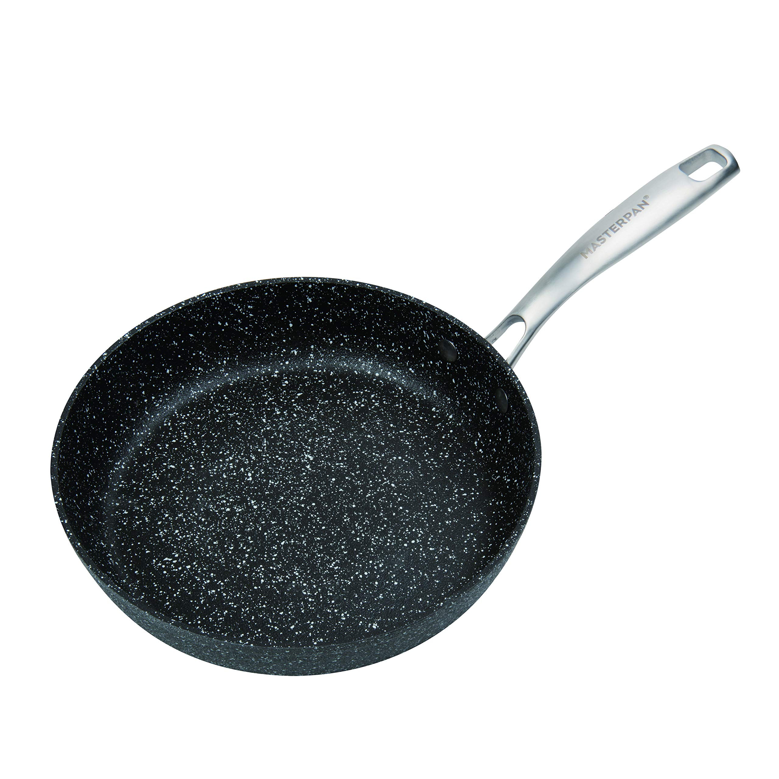 MasterPan Ultra Non-Stick Cast Aluminum Fry Pan, 9.5 inch, Granite Series