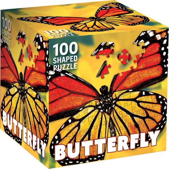 MasterPieces 100 Piece Jigsaw Puzzle - Monarch Butterfly - 9.75"x13.56"