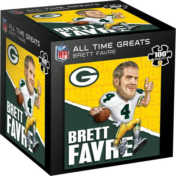 MasterPieces 100 Piece Puzzle - Green Bay Packers All-Time Greats - Brett Favre