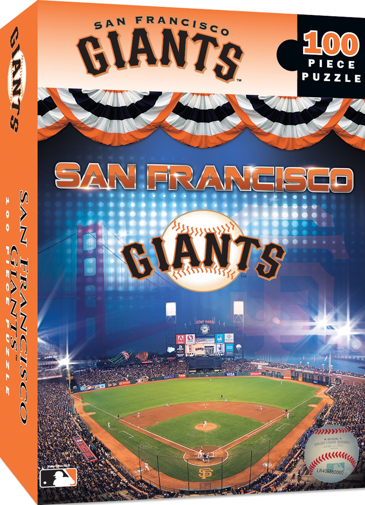 San Francisco Giants Ballpark 100-piece Puzzle - Market Street Railway