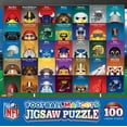 thumbnail image 1 of MasterPieces 100 Piece Sports Puzzle - NFL Mascots - 14"x19", 1 of 5