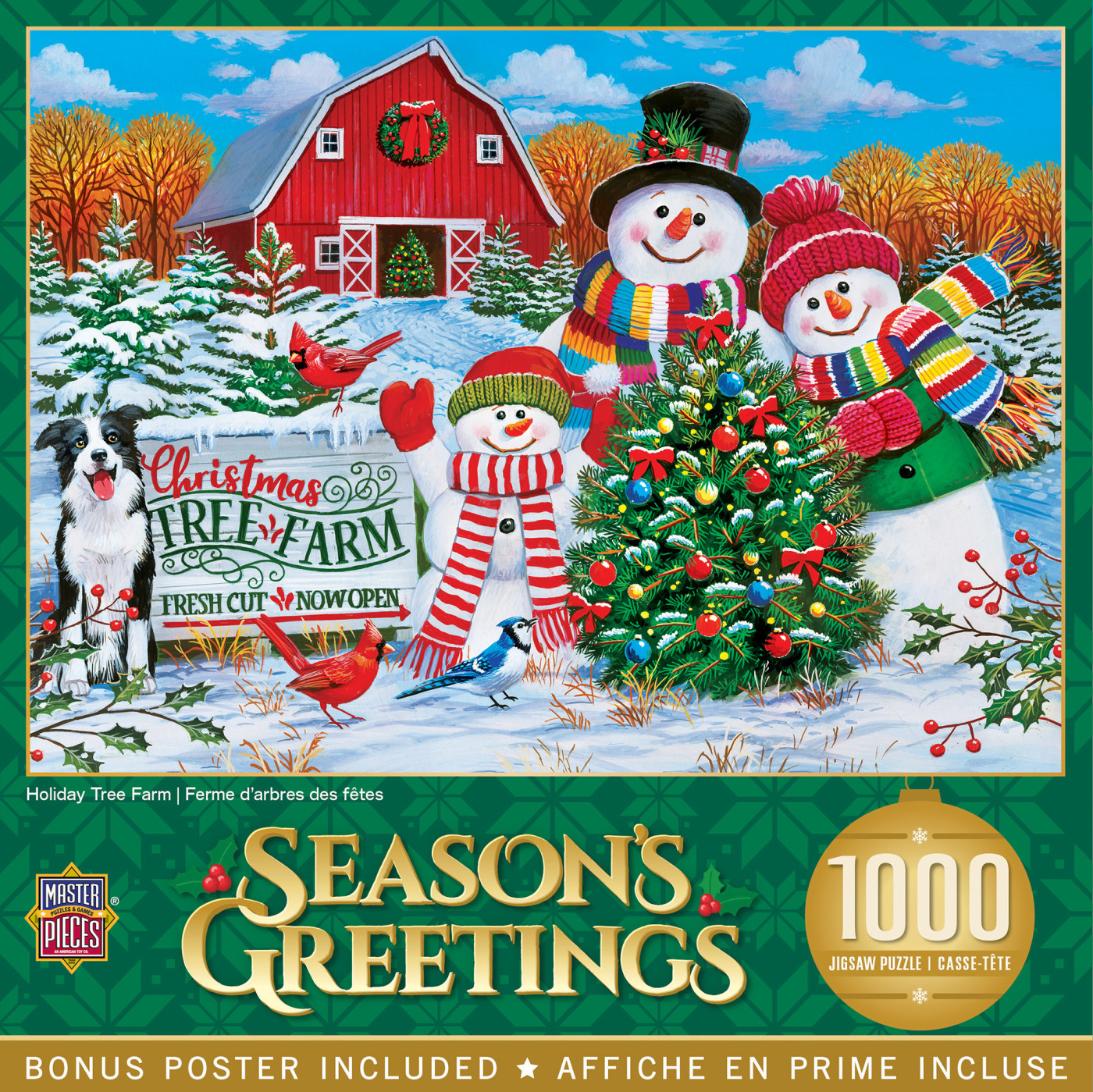 Vermont Christmas Company A Toy From Santa 1000 Piece Jigsaw Puzzle