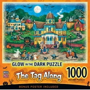 MasterPieces Halloween 1000 Piece Jigsaw Puzzle - The Tag Along, Spooky Holiday Puzzle