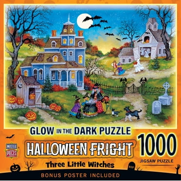 MasterPieces 1000 Piece Halloween Jigsaw Puzzle - Three Little Witches