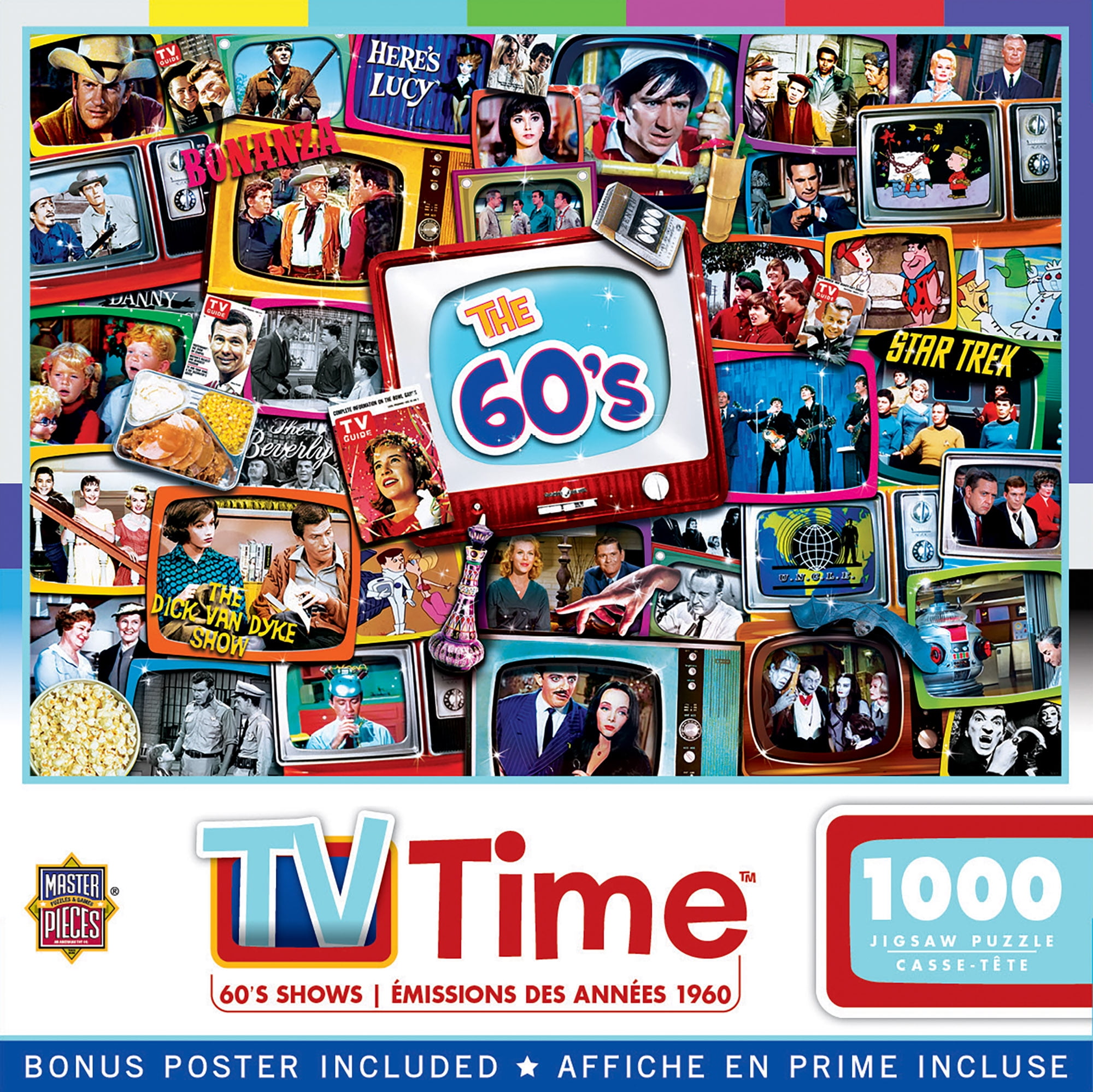 Toynk Toys, An Afternoon in the 80s Retro 1000-Piece Jigsaw Puzzle 