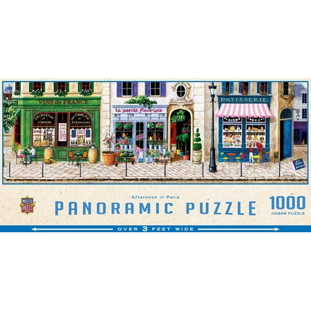 MasterPieces 1000 Piece Jigsaw Puzzle - Afternoon in Paris - 13"x39"