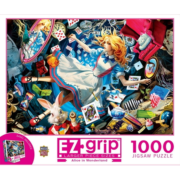 MasterPieces 1000 Piece Jigsaw Puzzle - Alice in Wonderland - 23.5"x34"