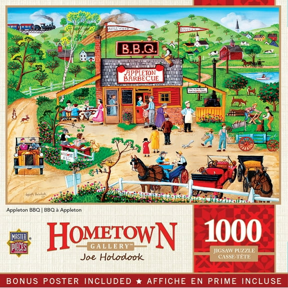MasterPieces 1000 Piece Jigsaw Puzzle - Appleton BBQ - 19.25"x26.75"