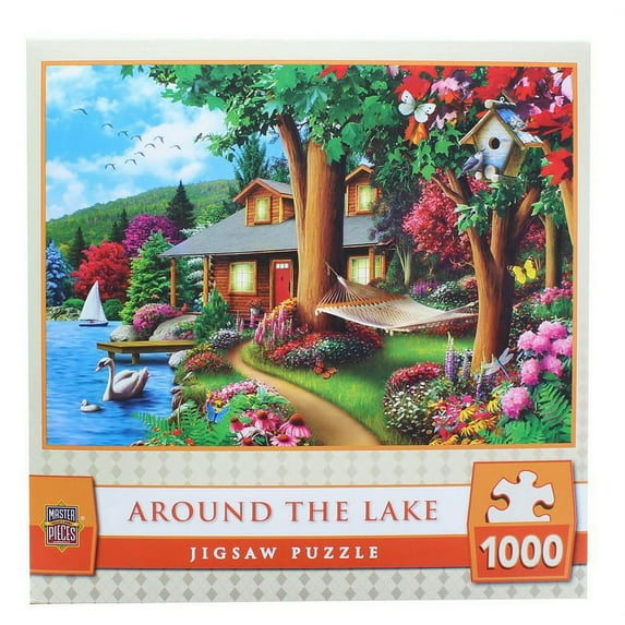 MasterPieces 1000 Piece Jigsaw Puzzle | Around the Lake