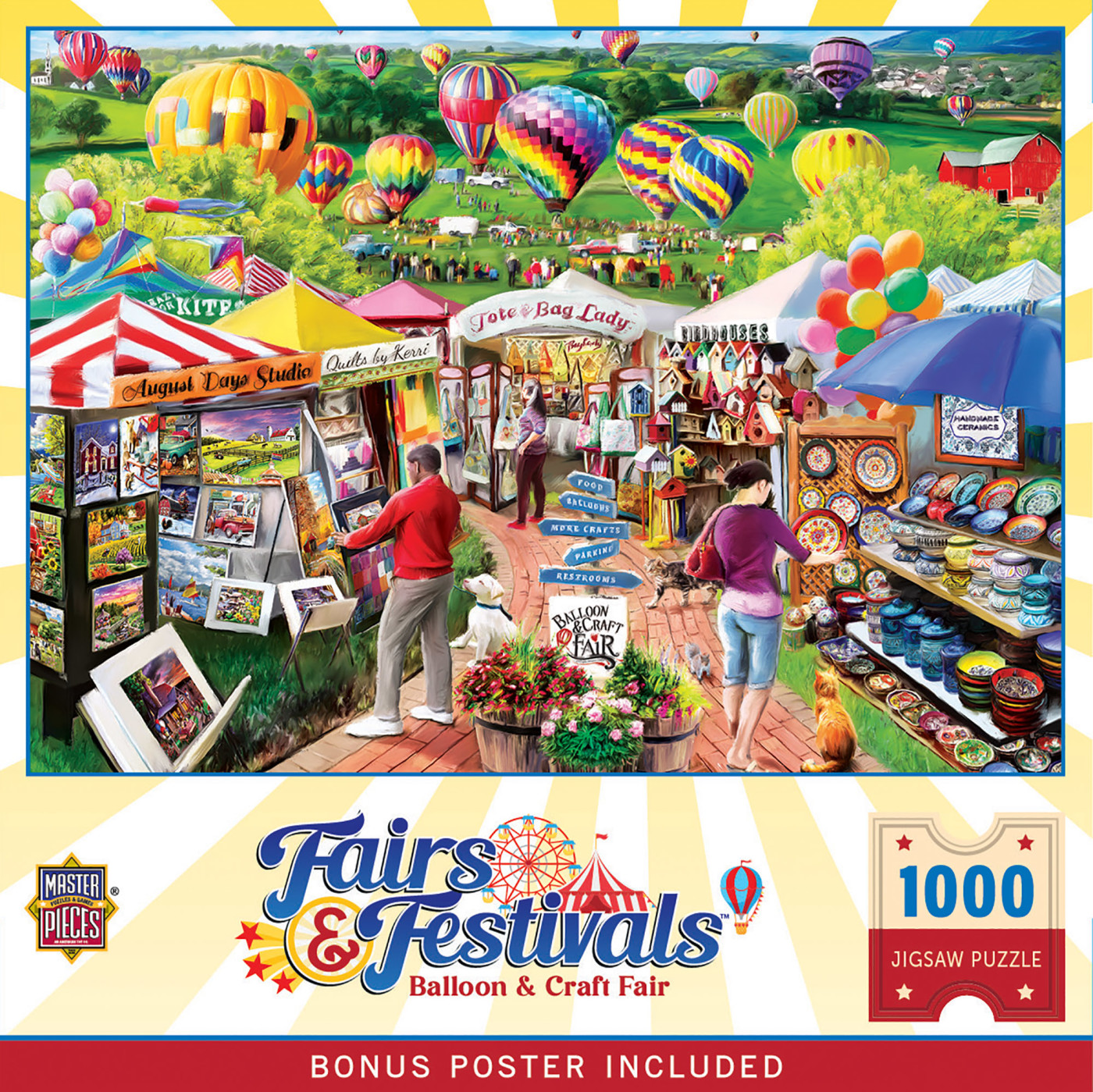Puzzle Eurographics 1000 Pièces 'Weihnachtschalet' Par Dominic Davison - 68x48cm, Neuf