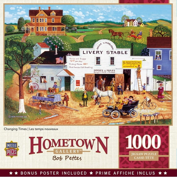 MasterPieces 1000 Piece Jigsaw Puzzle - Changing Times - 19.25"x26.75"