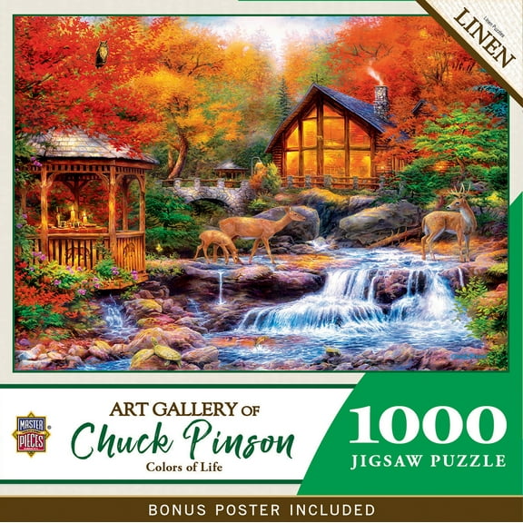 MasterPieces 1000 Piece Jigsaw Puzzle - Colors of Life - 19.25"x26.75"
