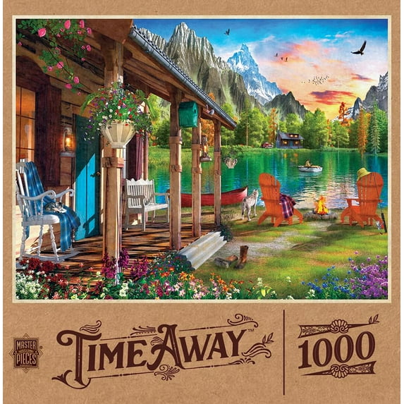MasterPieces 1000 Piece Jigsaw Puzzle - Evening on the Lake - 19.25"x26.75"