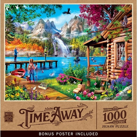 MasterPieces 1000 Piece Jigsaw Puzzle - Fishing with Pappy - 19.25"x26.75"
