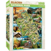 MasterPieces 1000 Piece Puzzle - Glacier National Park - 19.25"x26.75"
