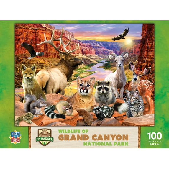 MasterPieces 100 Piece Jigsaw Puzzle for Kids - Grand Canyon National Park