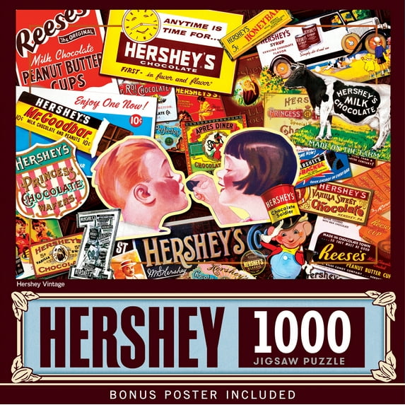 MasterPieces 1000 Piece Jigsaw Puzzle - Hershey Vintage - 19.25"x26.75"